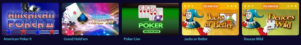 Giochi di poker GAMETWIST CASINO